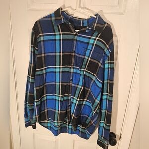 American Eagle Mens Plaid Shirt